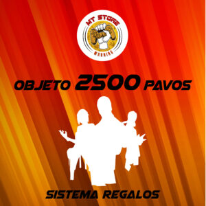 Objeto 2500 Pavos Fortnite